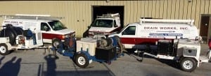 Equipment at Drain Works Inc